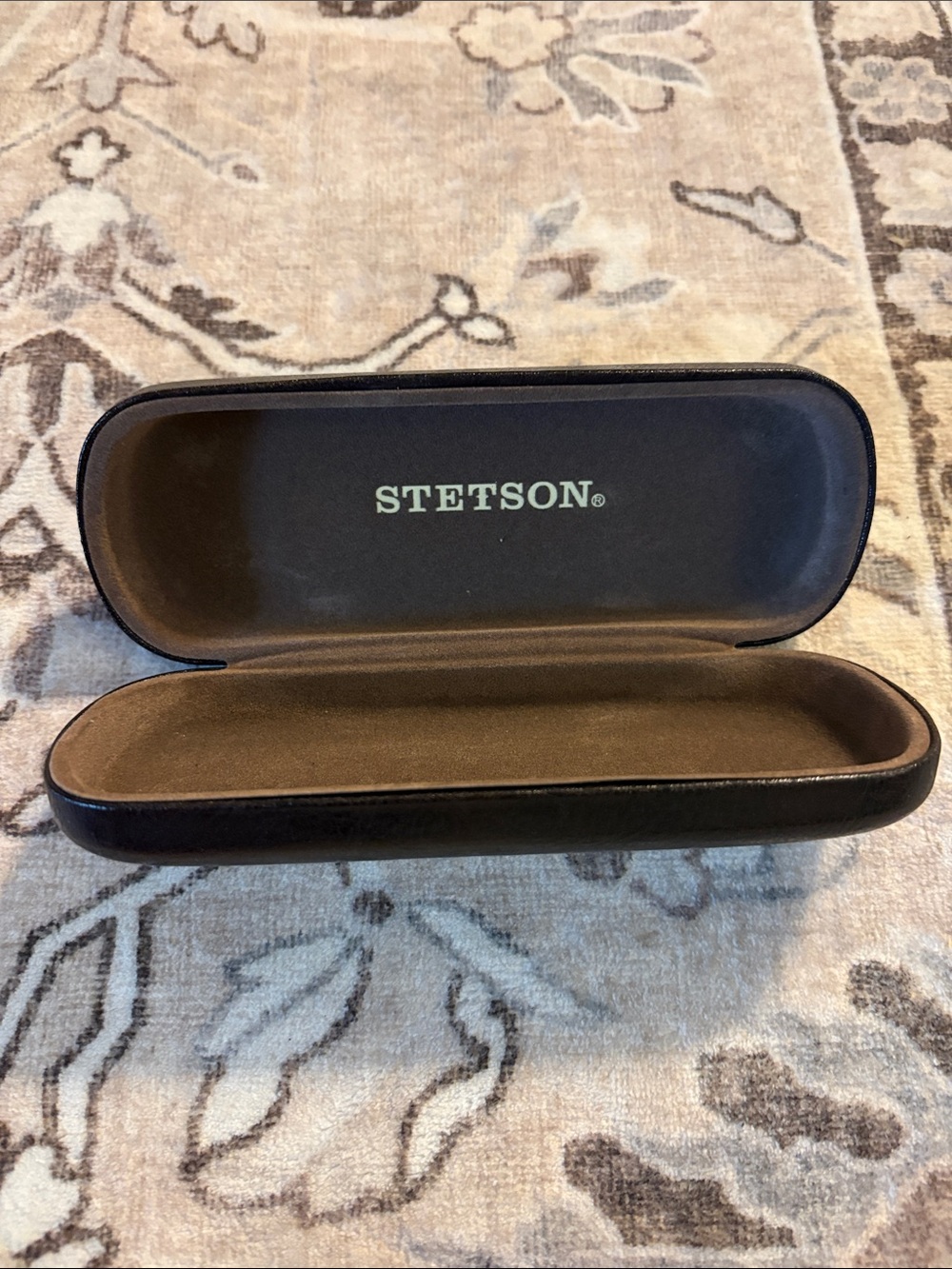 Stetson eye glasses case hard cover